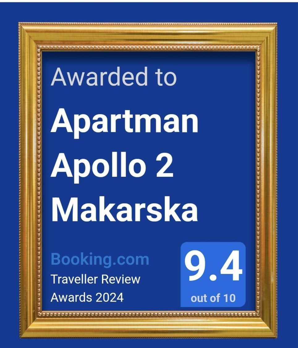 Apartman Apollo 2 마카르스카 외부 사진