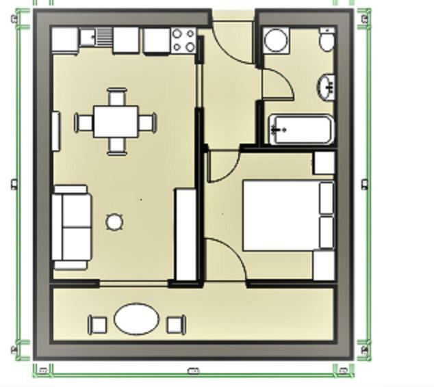 Apartman Apollo 2 마카르스카 외부 사진